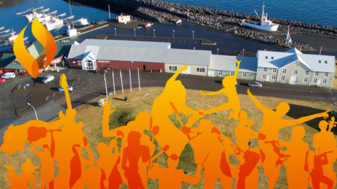 Opening of the Night of Lights exhibitions in Duus Museum