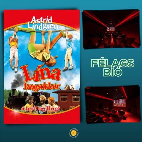 Bókabíó barna - Lína langsokkur
