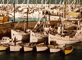 Fast þeir sóttu sjóinn