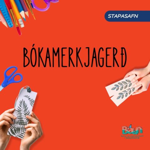 Bókamerkjagerð fjölskyldunnar