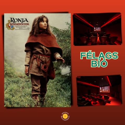 Bókabíó barna - Ronja Ræningjadóttir