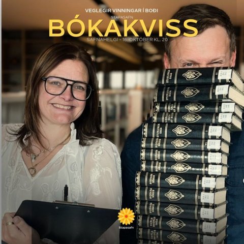 Bókakviss á Safnahelgi