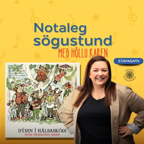 Notaleg sögustund með Höllu Karen í Stapasafni