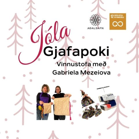 Jólapokar - vinnustofa