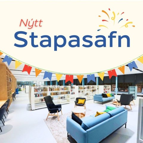 Opnun Stapasafns