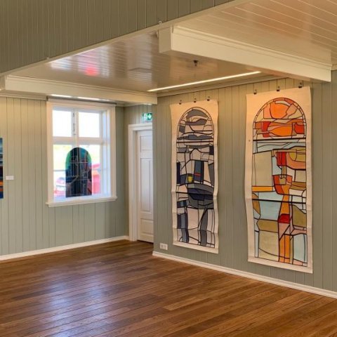 Artwork from the Reykjanes Art Museum's collections