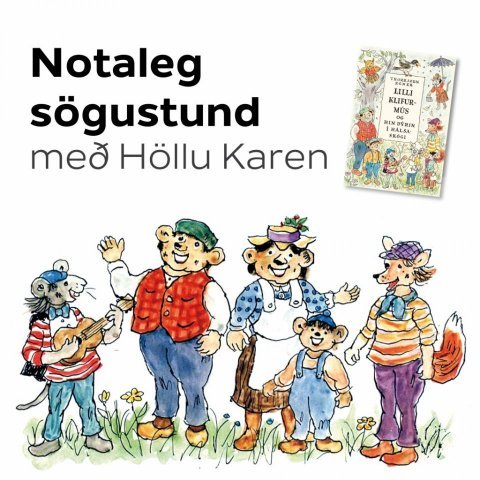 Notaleg sögustund með Höllu Karen