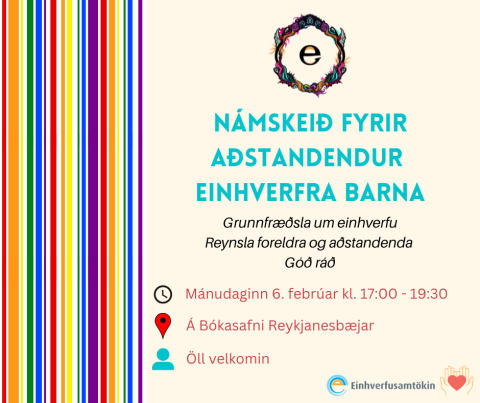 Grunnfræðsla um einhverfu - reynsla foreldra og góð ráð