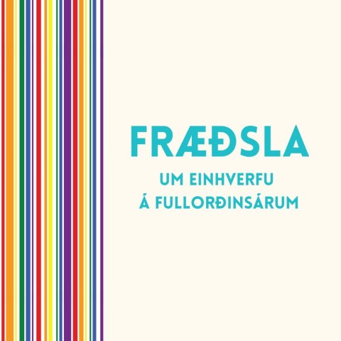 Fræðsla um einhverfu á fullorðinsárum