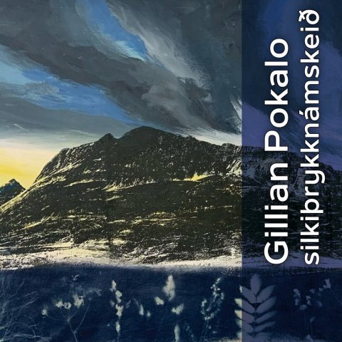 Heimskonur silkiþrykkja með Gillian