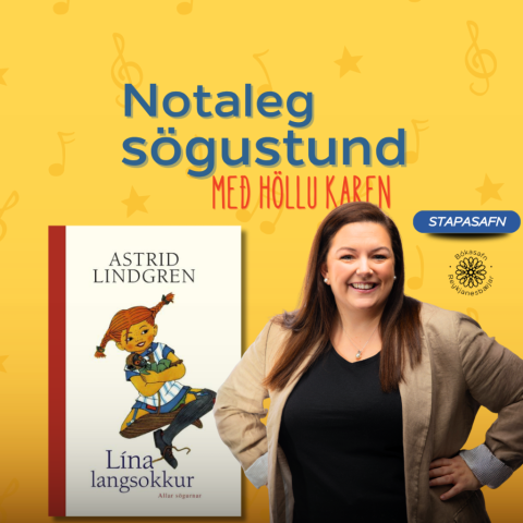 Lína langsokkur: sögustund með Höllu Karen