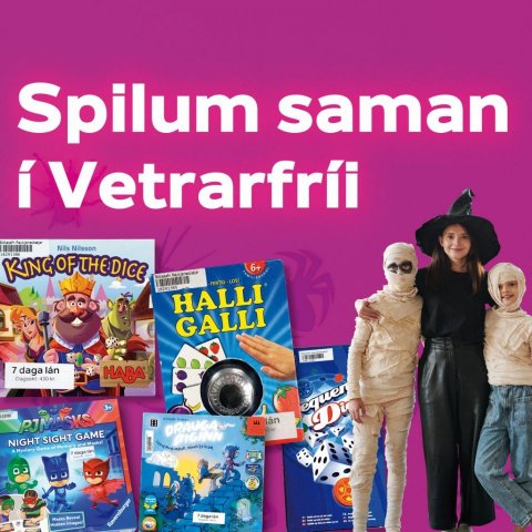 Spilum saman í vetrarfríi