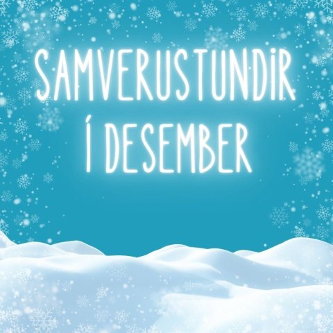 Samverustundir í desember og jólalestrarspil