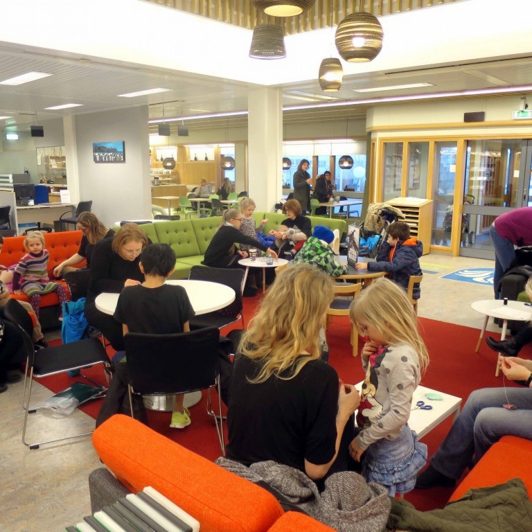 Einbeittir gestir föndruðu öskupoka