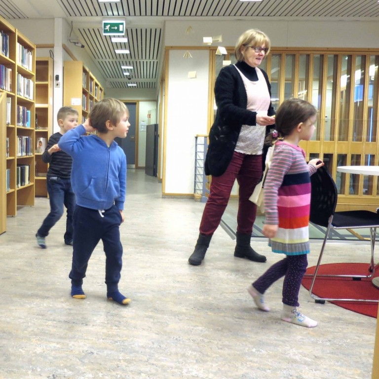 Leikskólahópur frá Tjarnaseli