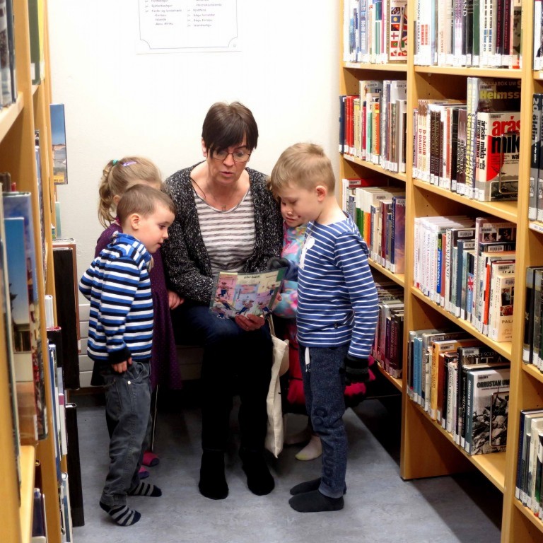 Leikskólahópur frá Tjarnaseli