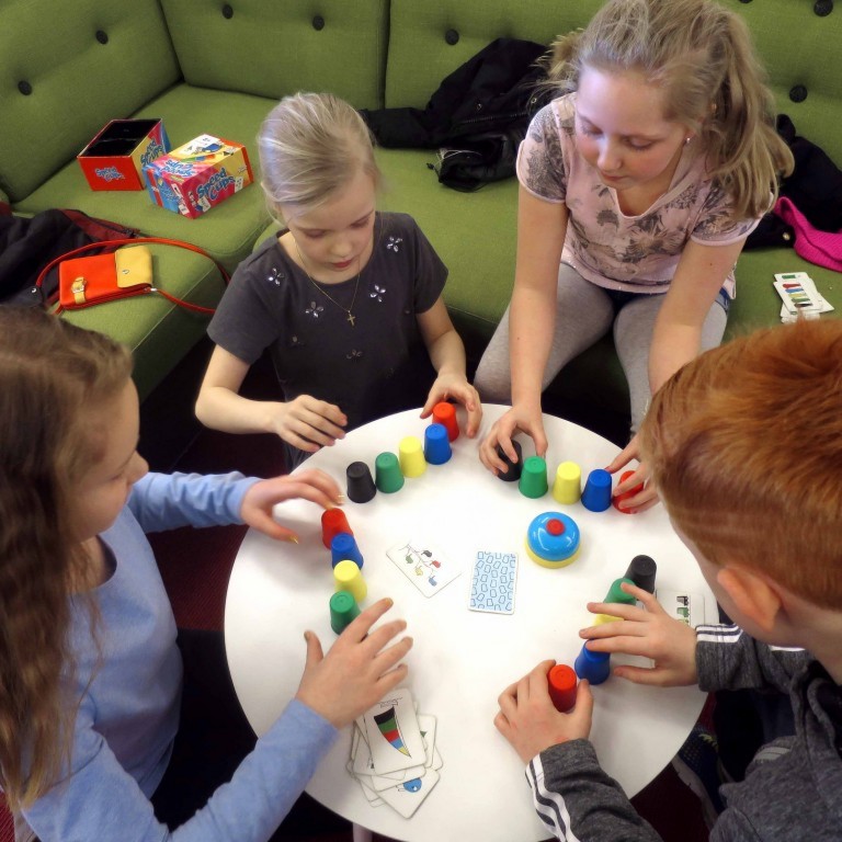 Við suma leikina þurfti gífurlega einbeitingu