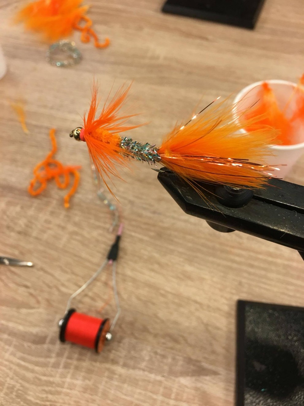 Vel heppnað fluguhnýtingarnámskeið