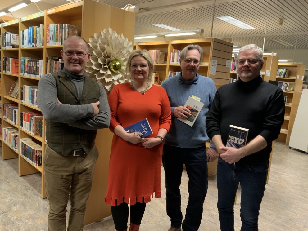 Fritz Már Jörgenson, Árelía Eydís Guðmundsdóttir, Skúli Thoroddsen og Eiríkur Páll Jörundsson