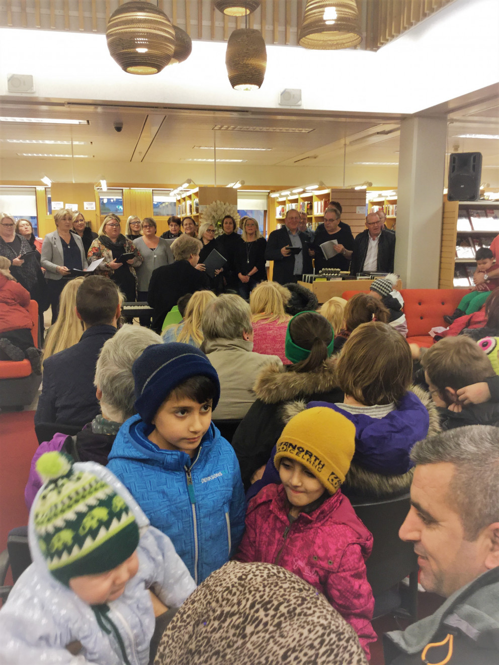 Viðburðaríkur laugardagur í bókasafninu