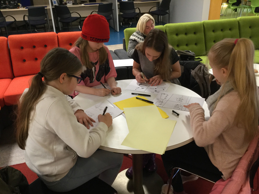 Góð þátttaka í teiknimyndasögugerð