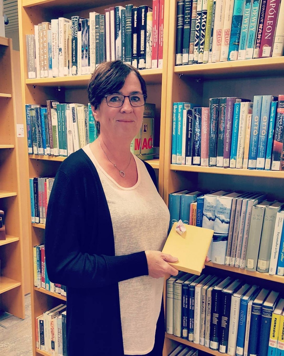 Margrét Kolbeinsdóttir fékk lestrargjöf