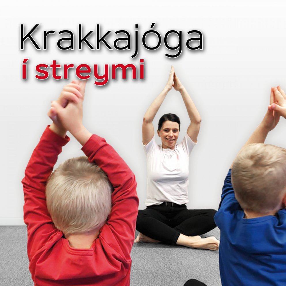 Krakkajóga með Sibbu gífurlega vinsælt