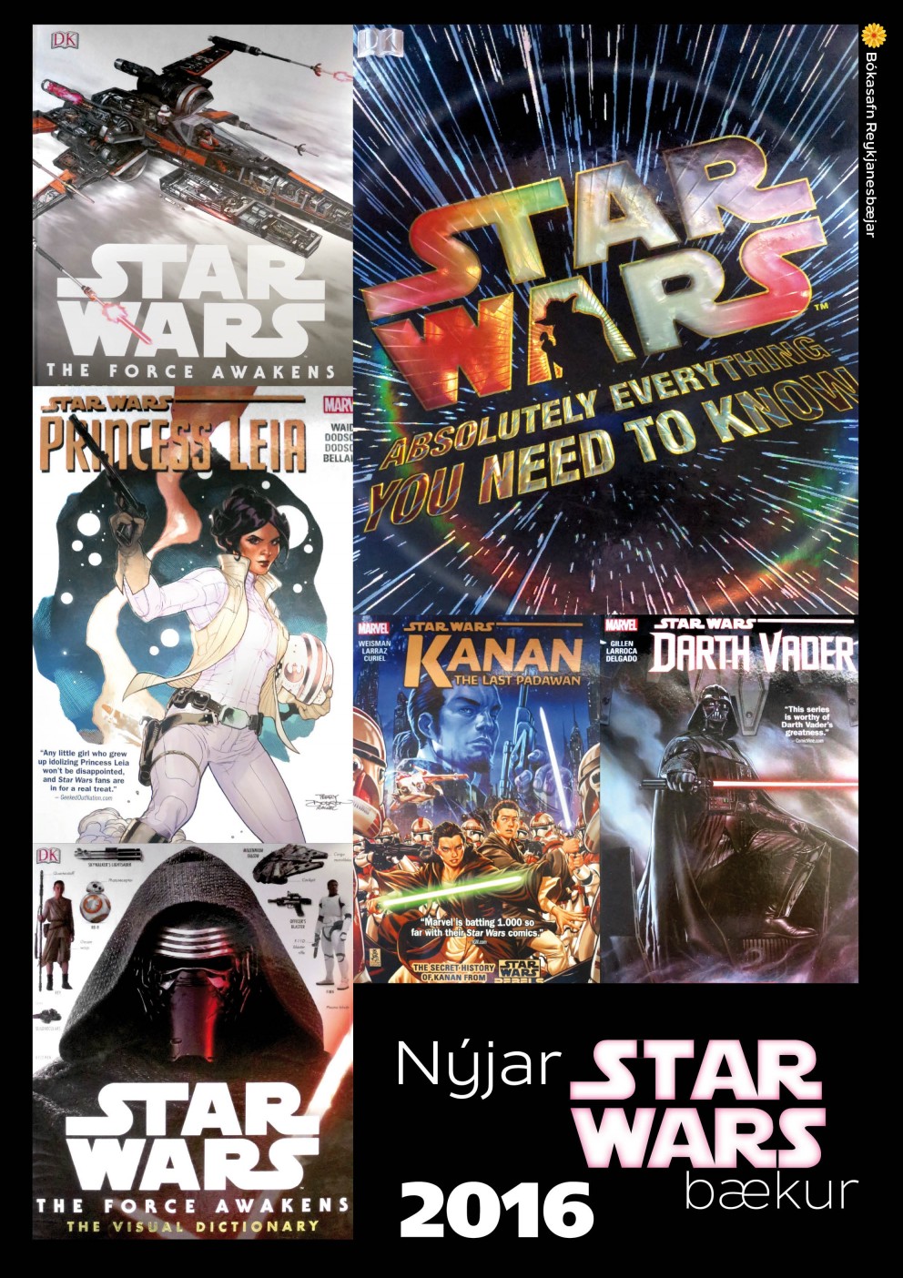 Mikið úrval nýrra bóka