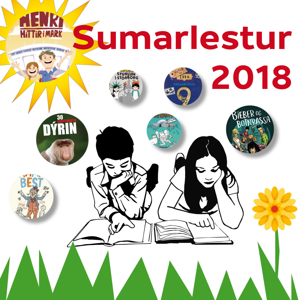 Skráðu þig/barnið þitt í Sumarlesturinn 2018